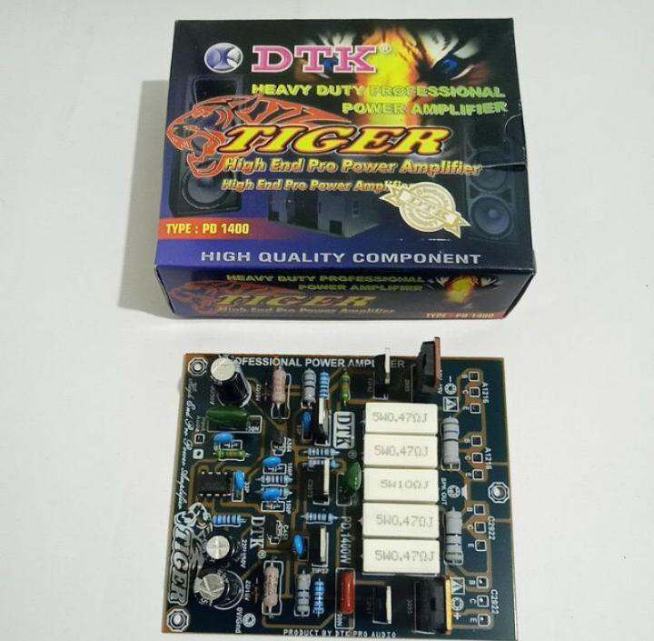 Kit driver DTK PD 1400 Tiger Mono power amplifier Profesional DTK