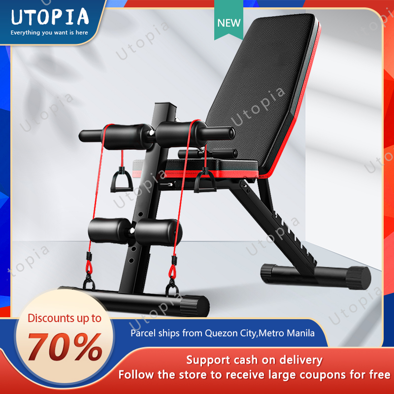 Dumbbell Bench Commercial Multifunctional Bird Chair Home Fitness Equipment Professional Training Barbell Flat Bench Press Stool Abdominal Exercise Equipment