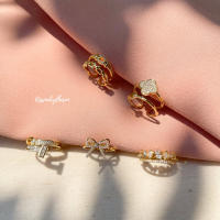 Kissmebythesun - Gold Ring | แหวนปรับขนาดได้ ชุบทองคำขาว 14k