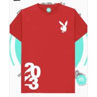 【New】ขายปีใหม่เสื้อยืดผ้าฝ้าย 2023 YEAR OF THE RABBIT 2023 HAPPY NEW YEAR FAMILY PRINTED TSHIRT FOR MEN AND WOMEN, ADULT AND