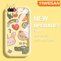 YIWESAN เคสสำหรับ Realme C2 C2S เคส A1K OPPO ลายการ์ตูนน่ารักสีดำลวดลาย Kulomi อัพเกรดใหม่เคสโปร่งใสลายกล้องถ่ายรูปเคสมือถือซิลิโคนนิ่มกันกระแทกแบบใสที่สร้างสรรค์ฝาครอบป้องกัน