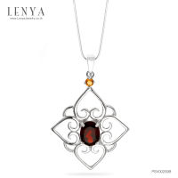 Lenya Jewelry  จี้เงินแท้ ประดับพลอยดีไซน์อ่อนหวาน