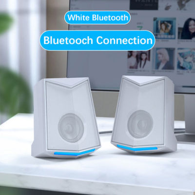 2021 New Full Range 3D Stereo Subwoofer Bass PC Desktop Bluetooth Speaker Portable Music DJ USB Computer Speakers For Laptop TV