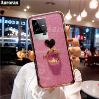 เคสโทรศัพท์ Vivo Iqoo 11เคสนิ่มการถูกรักคู่ฝาหลังหลังสำหรับ VIVO Iqoo11เคสฝาหลังที่จับแหวนป้องกัน