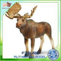 Safari Ltd. : SFR181029  โมเดลสัตว์ Bull Moose ถ้วยหัดดื่ม แก้วหัดดื่ม ช้อมส้อมเด็ก ชุดจานเด็ก จานชามเด็ก ชุดถ้วยจานเด็ก ชุดจานชามเด็ก Mamy and Buddy