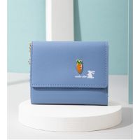 Wallet Female Short Style 2021 Cute Ladies Mini Student Korean Version Coin Purse Card Holder