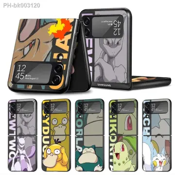 For Samsung Galaxy Z Flip 5/ 4/ 3 Pokemon Pattern Hard Case Cover Pikachu  Gengar