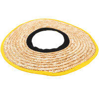 Paqiakoi HARD HAT SUN SHADE 45 ซม หมวกกันน็อกตะขอและห่วงฝาครอบหมวกแข็ง