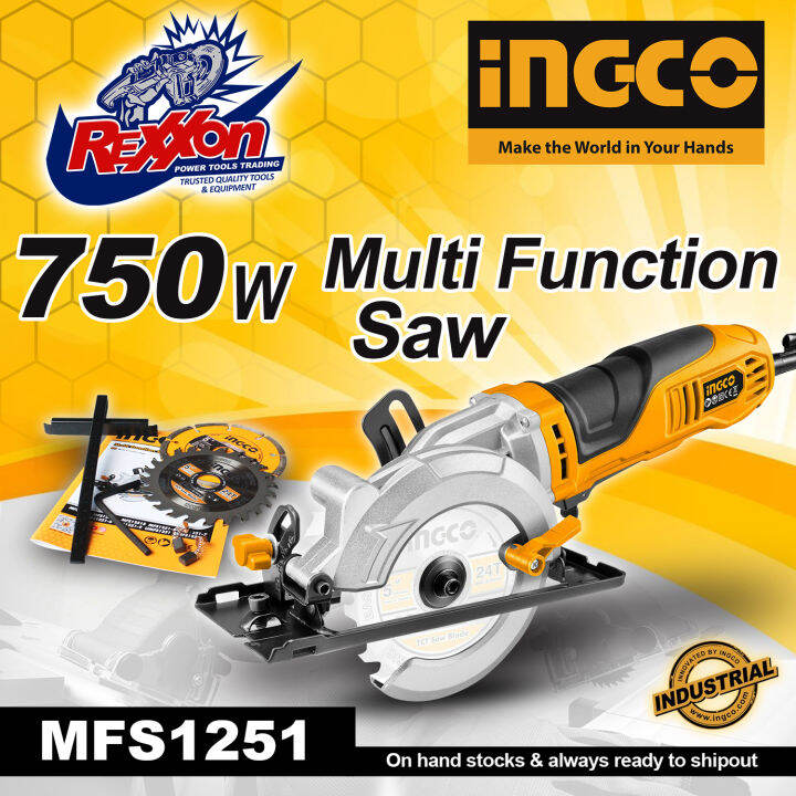 INGCO 750W Multi Function Saw MFS1251 Rexxon Power Tools Trading ...
