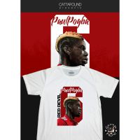 【New】เสื้อยืดพิมพ์ลายเสื้อยืดลายการ์ตูน แมนเชสเตอร์ ยูไนเต็ด(Manchester paul pogba 6