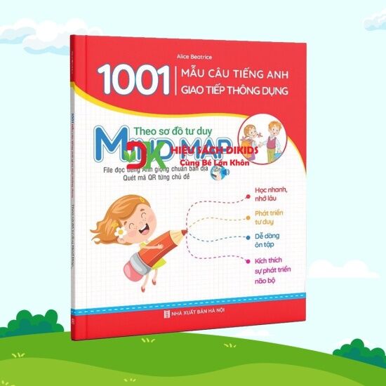 Bộ sách học tiếng anh theo sơ đồ tư duy mind map từ vựng và mẫu câu giao - ảnh sản phẩm 3