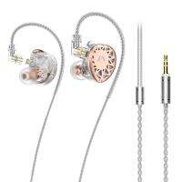 Lafitear LF3pro HIFI 1DD + 1BA + 1EST หูฟังหูฟังแบบ In-Ear ไฮบริดไดรฟ์เวอร์ไดนามิกหูฟังมอนิเตอร์สายที่ถอดออกได้