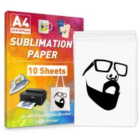 10 Sheets A4 Sublimation Paper Heat Transfer Paper Sublimation Ink Phone Case Mug Polyester Cloth Fabric for All Inkjet Printer Die-Cast Vehicles