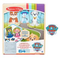 [แม่เหล็ก 64 ชิ้น] รุ่น 33267 แต่งตัวตุ๊กตาแม่เหล็กรุ่น Paw Melissa &amp; Doug x PAW Patrol Magnetic Pretend Play รีวิวดีใน USA ของเล่น กล่องเก็บอย่างดี