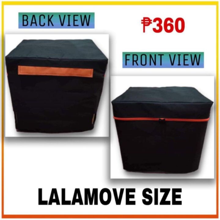 ✓ Recommended✓ Lalamove Size Bag Cover with Lining (insulated box included)