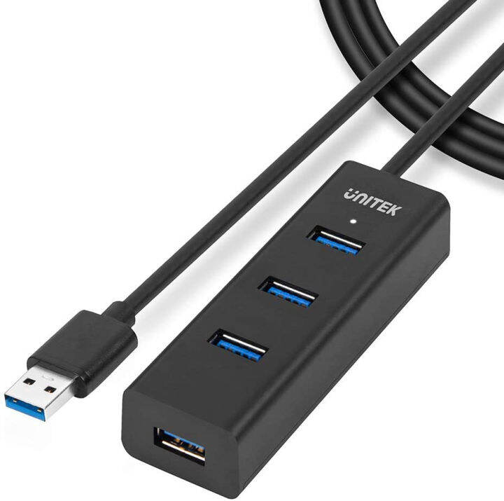 Unitek Port Usb Hub Long Cable Inch With Micro Usb Charging Port Fast Data Transfer