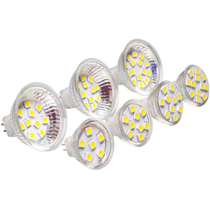 ไฟโคมไฟ-led-mr16หรี่แสงได้12v-24v-10-30v-12led-5050smd-30w-เทียบเท่าหลอดไฟไฟภายนอกอาคาร-120องศา1ชิ้น-ล็อต