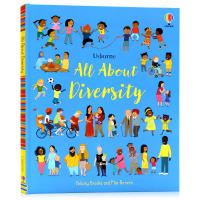 Usborne produces original English picture book on diversity all about diversity4-6-year-old childrens English Enlightenment picture book different ethnic cultures and customs all over the world learn to be peaceful and friendly