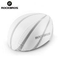 ROCKBROS Cycling Bike Helmets Rain Covers Windproof Waterproof Dust-proof Rain Cover MTB Road Bike Bicycle Helmet Protect Cover Nails Screws Fasteners