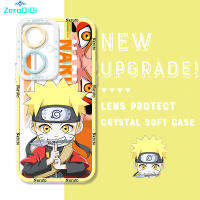 เคสโทรศัพท์ ZeroQiQi กันกระแทกของแท้สำหรับ Vivo Y27เคสโทรศัพท์คริสตัลเคสโทรศัพท์นารูโตะอูชิฮะอิตาชิลายการ์ตูนปลอกอ่อนเคสมือถือใสป้องกันกล้องคลุมทั้งหมด