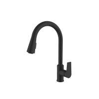 KOHLER  Taut pull down kitchen faucet-taut handle ก๊อกผสมอ่างล้างจานชนิดหัวฝักบัว รุ่นทอธ K-21367T-4-BL