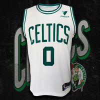 เสื้อบาส เสื้อบาสเกตบอล NBA Boston Celtics เสื้อทีม บอสตัน เซลติกส์ #BK0077 รุ่น Association Jason Tatum#0 ไซส์ S-5XL