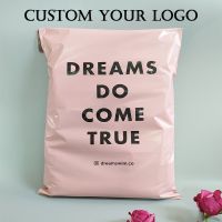 50pcs Custom Shipping Bag Poly Mailers Courier Bag Poly Shipping Mailing Colorful Packaging Parcel Storage Custom Logo Brand Bag