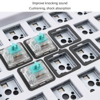 120PCS Keyboard Switch Sound Dampeners Sheet Inter-Axis Shaft Silencer Foam Pads for Mechanical Keyboard DIY Switches