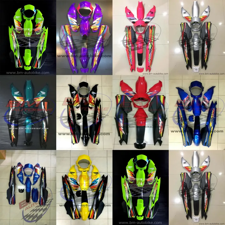 Nice 110 U Box ช ดส Honda ไนท เปล อก Abs เฟรมรถ กรอบรถ แฟร ง กาบ ไฟเบอร Lazada Co Th