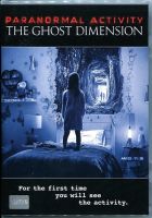 Paranormal Activity: The Ghost Dimension เรียลลิตี้ขนหัวลุก มิติปีศาจ (DVD) ดีวีดี