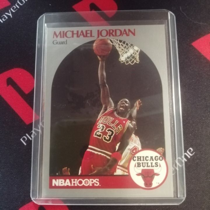 Michael Jordan NBA Hoops Card, 1990, 30+ Year Old Card, Vintage, NearMint