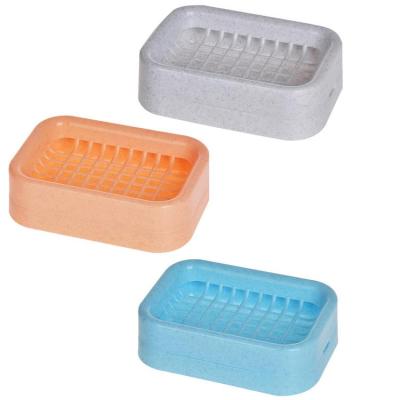 Soap Travel Container Soap Case Travel With Removable Draining Layer Shower Soap Holder for Easy Cleaning Soap Saver Mat Travel Dishwashing Accessories Keep Soap Dry ordinary