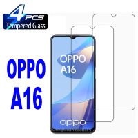 2/4Pcs Tempered Glass For OPPO A16 A16K A16e A16s Screen Protector Glass Film