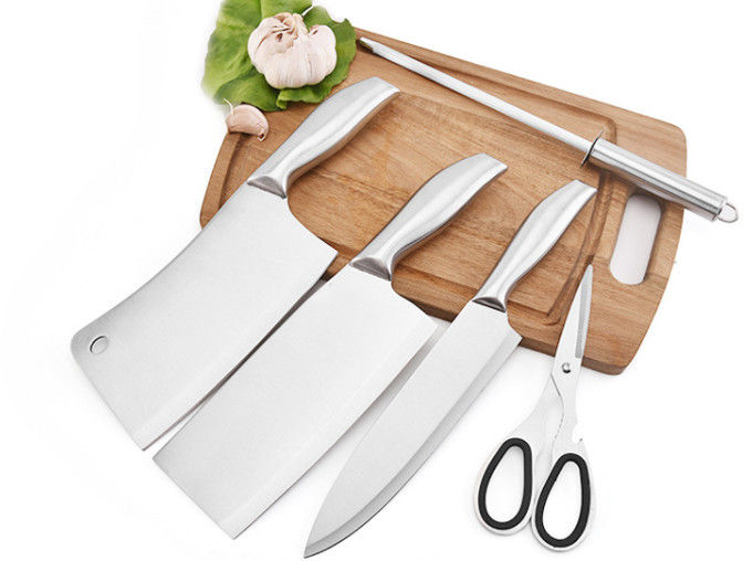 พร้อมส่ง-ชุดมีดทำครัว-มีดเชฟ-kitchen-knife-sets-มีดสแตนเลส-ชุดมีดพร้อมฐานเก็บมีดอะคริลิค