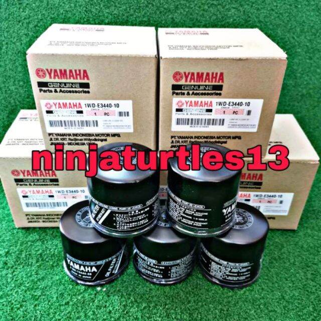 Yamaha r25/mt07/r6/r1/xj6/mt09/oil filter Lazada