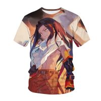 2023 NEW Anime Shaman King 3d Print T-shirt Men Women Fashion Streetwear O-neck Short Sleeve t Shirt Harajuku Hip Hop Tees Tops Clothing fashion