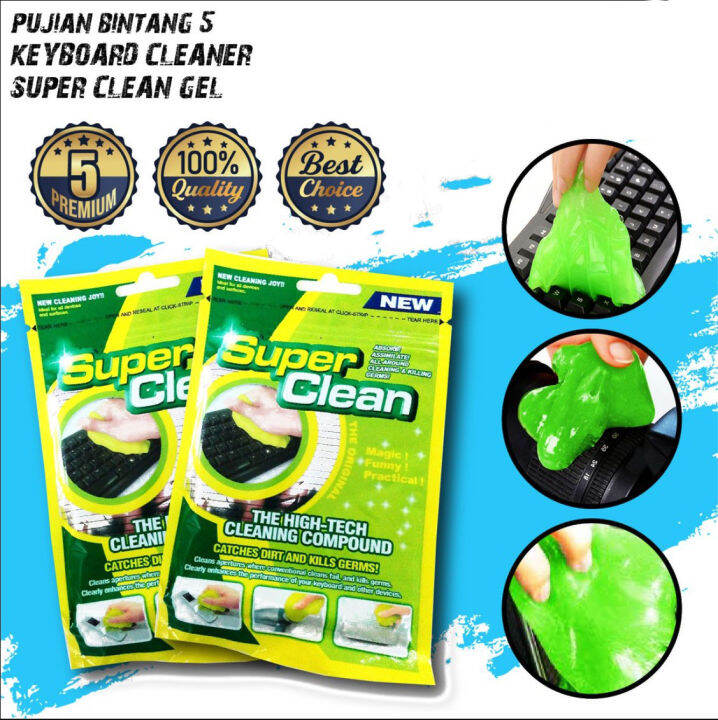 Super Clean Magic Gel Keyboard Cleaning Gel Multifunction Car Dust