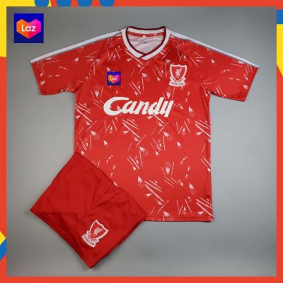 ❤️❤️Liverpool Y1989-1990 Home - Red | ชุดบอลลิเวอร์พูล ชุดย้อนยุค ฤดูกาล ปี-1989-1990 [เสื้อ+กางเกง]❤️❤️