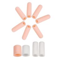 ✥۩ 5 pieces lot Gel Toe Tube Finger Protector Sleeve Separator for Protect Cracked Skin Corn Blisters Callus Care Relief