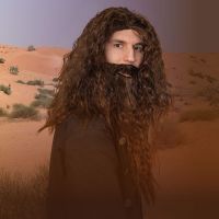 The Lord of the rings the hobbit gandalf the wizard wig beard suit Christmas cosplay wig caps