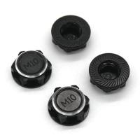 4Pcs 17mm M10 Metal Wheel Hex Nut Cover NT002 for JLB Racing CHEETAH 11101 21101 J3 Speed 1/10 RC Car Upgrades Parts