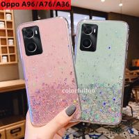 เคสโทรศัพท์สำหรับ Oppo A57 2022 A77 A74 95 A96 A76 A36 A74 A95 4G 5G แฟชั่นซิลิโคน TPU Ultra Thin Starry Sky ฝาครอบ