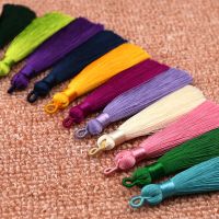 【YF】❈▩  Mibrow 5pcs/Pack 8cm Multicolor Cotton Silk Tassel Cords for Earrings Pendant Fringe Jewelry Making