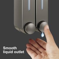 【CW】 420ML Dispenser Wall Mounted Manual shower soap dispenser Shower Gel wall detergent Hotel Dropship