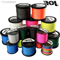 ☢ JOF Braided Fishing line 4 Strands 500M 300M 100M Threads PE Multifilament Durable Carp Fishing Line Pesca