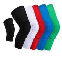 【CW】 1PC Basketball Knee Sleeve Brace Elastic Kneepad Patella Foam Support Volleyball