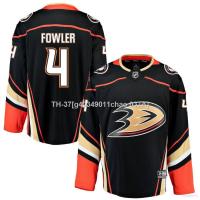 ۞◇✑ g40349011chao 037A เสื้อกีฬาแขนยาว พิมพ์ลาย Ani NHL Anaheim Ducks Fowler Home Breakaway Jersey Hockey พลัสไซซ์