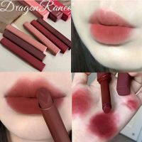 Dragonranherorange Matte เด็กหญิงถ้วยคงทนลิปเคลือบริมฝีปากไม่ติดเครื่องสำอางค์จีนลิปสติกกันน้ำ