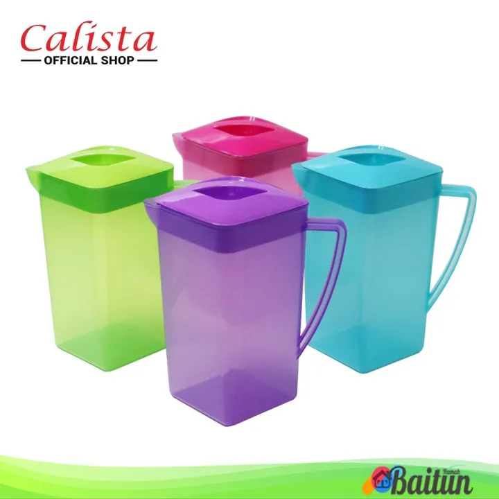 Baitun Teko Air Plastik Calista Pluto Calista Eskan Water Jug Plastic Ceret Wadah Tempat Air 4783