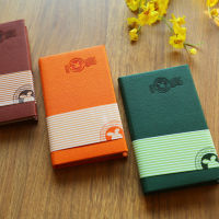 Portable PU Leather A7 Planner Memo Pad Notebook Diary Book Notes Student Notepad Korean Stationery Gift